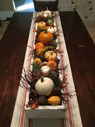 Maybe you would like to learn more about one of these? Harvest Table My Version Of A Pinterest Inspiration Thanksgiving Centerpieces Diy Thanksgiving Table Decorations Thanksgiving Table Settings Dollar Store
