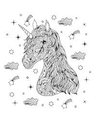 595 x 841 jpg pixel. Unicorn Kleurplaat Moeilijk 02 Topkleurplaat Nl