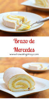 Brazo De Mercedes Recipe Filipino Food Dessert Desserts Food