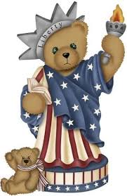 Bears, bees, worms, kangsroos, rabbits, mice, elephants, cats, fish, frogs. Liberty Bear Photo By Barbara Wyckoff Photobucket Patriotic Images 4th Of July Images Fourth Of July Decor