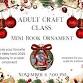 Adult Craft Class-Mini Book Ornaments event image