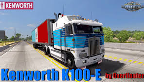 Kenworth k100 blueprints / truck blueprints download free blueprint for 3d modeling : Kenworth K100 E Interior V1 1 Templates By Overfloater 1 36 X Ats Mods American Truck Simulator Mods Atsmod Net
