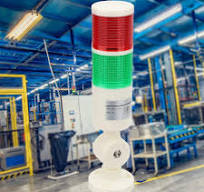 Amazon.com: Red Green LED Tower Light 24V DC Industrial CNC ...