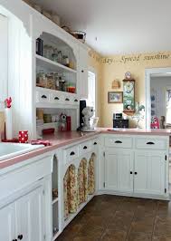 living with pink kitchen countertops