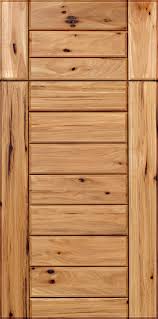 Grooved Plank Rustic Hickory Cabinet Door Design Hayward Walzcraft