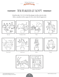 You can use our amazing online tool to color and edit the following 10 plagues coloring pages. Moses And The Ten Plagues Activity Book Kids Ages 6 12 Bible Pathway Adventures