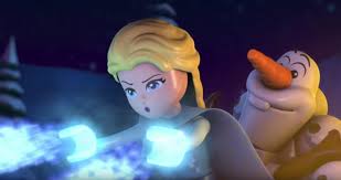 Voir le film la reine des neiges. La Reine Des Neiges Magie Des Aurores Boreales Quand Disney Rencontre Lego 3dvf
