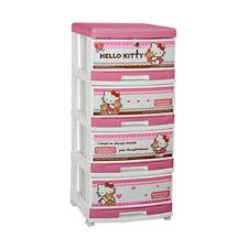 Bukan hanya untuk hemat saja, harga lemari plastik 4 susun juga bisa anda gunakan untuk melatih anak dalam mengorganisir kepunyaan mereka. Napolly Hello Kitty Laci Serbaguna 4 Susun Terbaru Juli 2021 Harga Murah Kualitas Terjamin Blibli
