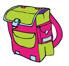 Clipart School Bag حقيبة مدرسية