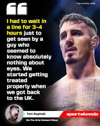 Tom Aspinall says the Abu Dhabi medical staff fell short compared to those  back home in the UK 🤔 #UFC #MMA #TomAspinall