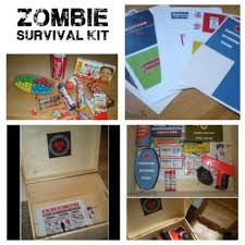These containers can hold a large amount of supplies for whatever gets thrown your way. Diy Zombie Survival Kit Zombie Gifts Or Zombie Presents For That Hard To Shop For Undead In Your Life Zombie Gifts Zombie Survival Kit Survival Kit Gift