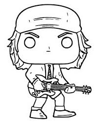 This rocks and minerals lapbook is a fun hands on activity for students to use in their interactive notebooks. Coloring Page Funko Pop Rocks Ac Dc Angus Young 9