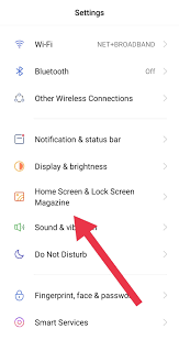 Scroll down and tap the home screen. How To Unlock Home Screen Layout In Any Android Phone