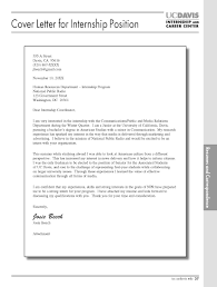 16 Best Cover Letter Samples For Internship Wisestep