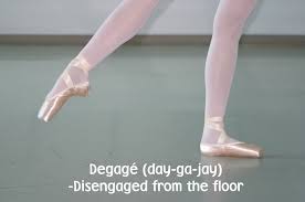Degage Beginner Ballet Ballet Terms With Pictures Ballet Exercises