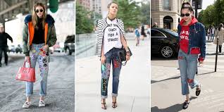 Majoritairement paré de motifs fleuris, vous trouverez forcément le modèle qui vous convient. Le Jean Brode Le Nouveau Jean Tendance Qu On Adore Cosmopolitan Fr