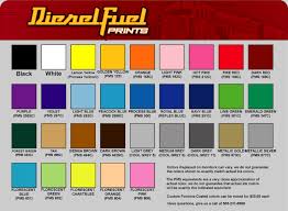 I haven't seen white containers around this area. Diesel Fuel Color Chart Diesel Fuel Color Code