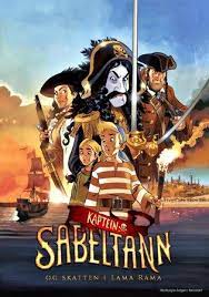 The orphan boy pinky follows the captain on an exciting and dangerous journey across the big oceans to the kingdom of lama rama, hunting for a treasure and the answer to who is pinky's father. Kaptein Sabeltann Maxi Kaptein Sabeltann Og Skatten I Lama Rama Platepuslespill