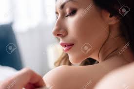 Check spelling or type a new query. Selective Focus Of Attractive Woman With Closed Eyes In Bedroom Stock Photo Picture And Royalty Free Image Image 140555835