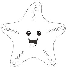 Estrella De Mar Colorear
