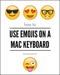 How To Use Emojis On A Mac Keyboard In 2020 Computer Emoji Mac Keyboard Shortcuts Mac