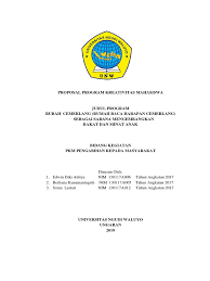 Contoh Proposal Pengabdian Masyarakat Bidang Pendidikan Pdf Penggambar