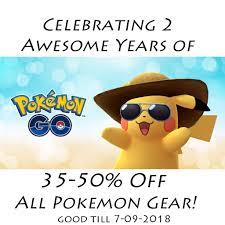 35 50 Off All Pokemon Gear Happy Anniversary To One Awesome Way To Play Together Pokemon All Pokemon Happy Anniversary
