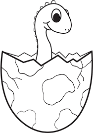 Cartoon Baby Dinosaur Coloring Page Dinosaur Coloring Pages Dinosaur Coloring Dinosaur Activities