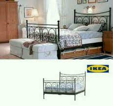 Noresund bett ikea 140x200 mit lattenrost. Ikea Bett Noresund 180x200 Cm Gestell In Berlin Kreuzberg Ebay Kleinanzeigen