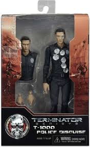 Майкл глэдис, дайо окенийи, эмилия кларк и др. Terminator Genisys T 1000 Police Disguise 7 Action Figure Neca Toys Reel Toys