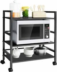 These materials ensure permanence and durability. Impulse Premium 3 Shelf Microwave Oven Trolley Stand Storage Trolly Rack Storage Rack Shelf For Home Office Kitchen Black Iron Kitchen Trolley Price In India Buy Impulse Premium 3 Shelf Microwave Oven Trolley Stand Storage Trolly Rack Storage Rack