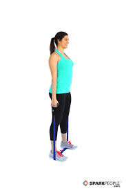 Discover why you might be having here's the video i referred to about body proportions and squats and here's some info about the. Modified Squats With Band Exercise Demonstration Sparkpeople