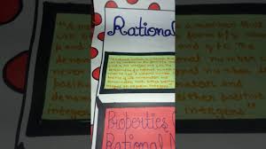 Chart On Properties Of Rational Numbers