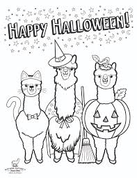 Happy halloween coloring pages free printable. New Downloadable Content Halloween Coloring Page