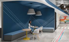A Tour Of Linkedin S New Sunnyvale Office 575 Building With Images Healthcare Interior Design Office Wall Design Modern Office Design