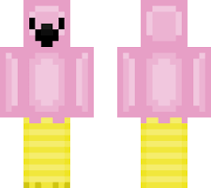 The greater flamingo (phoenicopterus roseus) is the most widespread and largest species of the flamingo family. Flamingo Minecraft Skins