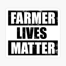 Get My Art Printed On Awesome Products Support Me At Redbubble Rbandme Https Www Redbubble Com I Sticker Farmer Lives Matter By D Lives Matter Life Farmer