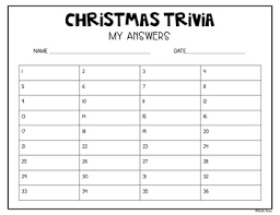Fun holiday trivia questions and answers must be a good source printable quizzes, . Free Christmas Trivia Christmas Activities By Shelly Rees Tpt