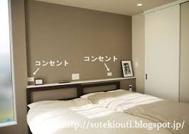 ステキナオウチproject 注文住宅 コンセント位置 後悔したこと 良かったこと 寝室 インテリア ベッド モダンベッドルーム