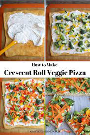 Crescent Roll Veggie Pizza Recipe Veggie Pizza Crescent Roll Veggie Pizza Cold Veggie Pizza