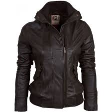 Women S Leather Bomber Jacket With Funnel Neck Leather Bomber Jacket Women Jackets Leather Bomber Jacket