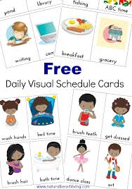 With a new baby throwing our old routines off, i knew that i would need to be intentional if i was going to make time to specifically pour into my older son. Visual Schedule Free Printable Routine Cards Natural Beach Living Cute766