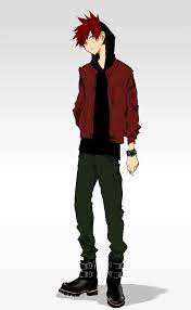 オリキャラにいろんな洋服を着せる 17 男の子 イラスト アニメの服装 男性 キャラクターデザイン