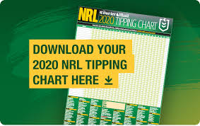 2020 Nrl Tipping Chart Download Free Pdf Rugby League