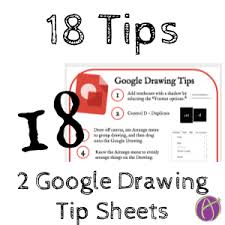18 Google Draw Tips By Alice Keeler Drawing Tips Tips Google