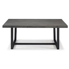 These beautiful solid top and extension tables are available in rectangular, round, square & oval shapes. 72 Inch Rustic Solid Wood Dining Table Grey By Walker Edison