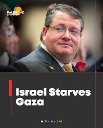 U.S. Congressman Randy Fine has admitted that Israel is starving over 2  million Palestinians in the Gaza Strip until the Palestinian resistance  release Israeli captives. For over 62 days, the Israeli army