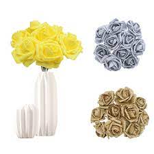 Check spelling or type a new query. 10pcs 6cm Glitter Foam Rose Flower Heads Gold Silver Artificial Flowers Wedding Decoartion Diy Bride Bouquet Wreath Party Decor Hot Promo E5c8b2 Goteborgsaventyrscenter