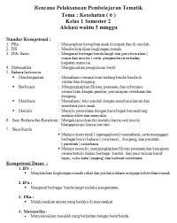 Check spelling or type a new query. Rpp Tematik Sd Mi Kelas 1 Ktsp Lengkap Soalujian Net