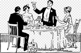2121 x 1414 jpeg 321kb. Dinner Party Buffet Mit Echtem Toast Kunst Schwarz Und Weiss Buffet Png Pngwing